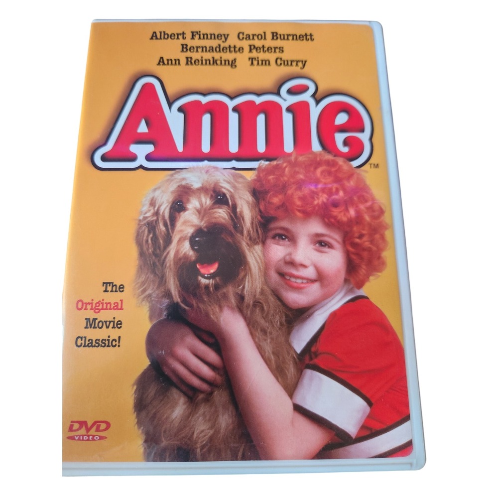 Columbia TriStar Annie DVD Movie OS Yellow Excellent Musical 1982 Classic